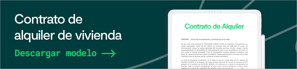 Modelo de contrato de alquiler para rellenar